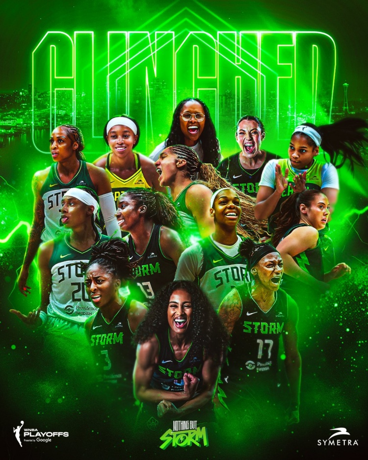 国际足联俱乐部世界杯-西雅图风暴锁定季后赛席位 WNBA季后赛8强出炉